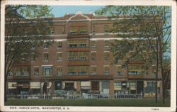 RICE-VARICK HOTEL, MANCHESTER, N. H. Postcard