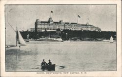 Hotel Wentworth, New Castle, NH Postcard