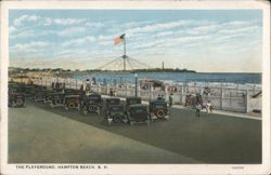 The Playground, Hampton Beach, NH Postcard