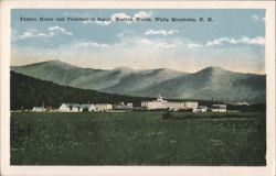 Fabyan House and Presidential Range, White Mountains Postcard