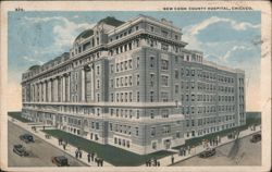 New Cook County Hospital, Chicago Postcard