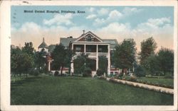 Mount Carmel Hospital, Pittsburg, KS Postcard