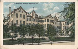 St. Elizabeth Hospital, Belleville, Illinois Postcard