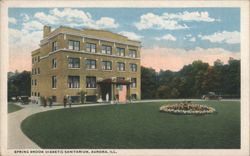 Spring Brook Diabetic Sanitarium Postcard