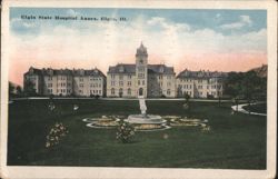 Elgin State Hospital Annex, Elgin, Ill. Postcard