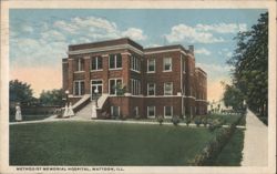 Methodist Memorial Hospital Postcard