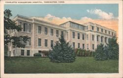 Charlotte Hungerford Hospital, Torrington, CT Postcard