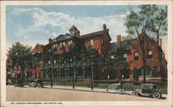 St. Joseph Infirmary, Atlanta, GA Postcard