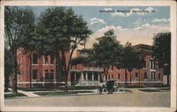 Springfield Hospital Postcard