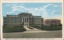 Robert W. Long Hospital & Indiana University School of Medicine Postcard
