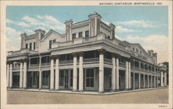 National Sanitarium, Martinsville, Indiana Postcard