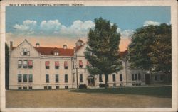 Reid's Memorial Hospital, Richmond, Indiana Postcard