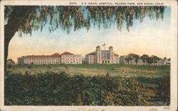 U.S. Naval Hospital, Balboa Park Postcard