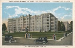 Saint Joseph's Infirmary and Baths, Hot Springs National Park Postcard