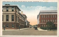 Roper Hospital and South Carolina Medical College Postcard