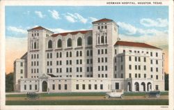 Hermann Hospital, Houston, Texas Postcard