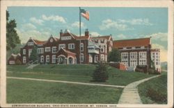 Administration Building, Ohio State Sanatorium Postcard