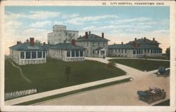 City Hospital, Youngstown, Ohio Postcard