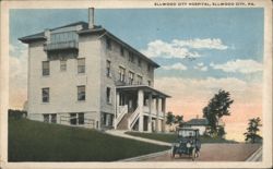 Ellwood City Hospital, Ellwood City, PA Postcard