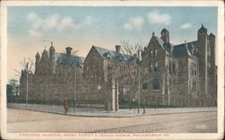 Episcopal Hospital, Front St & Lehigh Ave, Philadelphia, PA Postcard