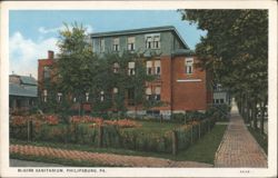 McGIRK SANITARIUM, Philipsburg, PA Postcard