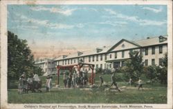 Children's Hospital and Preventorium, South Mountain Sanatorium Postcard