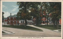 Williamsport Hospital, Williamsport, PA Postcard