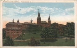 Rhode Island Hospital, Providence Postcard