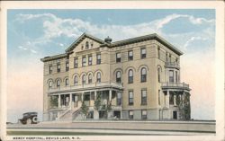 Mercy Hospital, Devils Lake, ND Postcard
