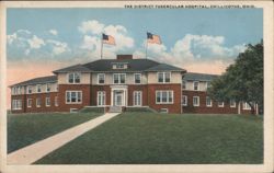 District Tubercular Hospital Postcard