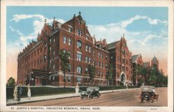 St. Joseph Hospital, Creighton Memorial Postcard
