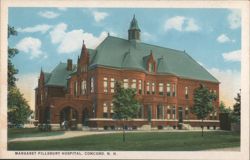 Margaret Pillsbury Hospital, Concord, NH Postcard