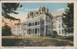 State Hospital, St. Joseph, MO Postcard