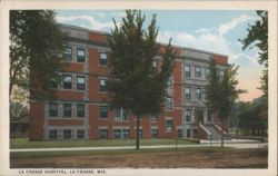 La Crosse Hospital, La Crosse, WI Postcard