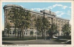 St. Mary's Hospital, Milwaukee, WI Postcard