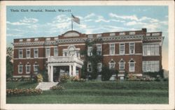 Theda Clark Hospital Postcard