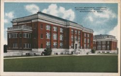 Elliot Memorial Hospital, University of Minnesota Postcard