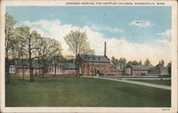 Shriners Hospital for Crippled Children, Minneapolis Postcard