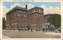 Colonial Hospital Postcard