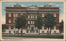 Medical Block, Rochester, MN Postcard