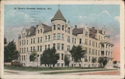 St. Mary's Hospital, Oshkosh, Wis. Postcard