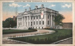 American Red Cross Building Postcard