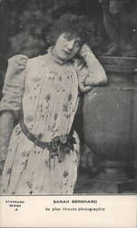 Sarah Bernhardt, Sa plus récente photographie Postcard