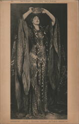 Sargent: Ellen Terry as Lady Macbeth, National Gallery, Millbank Postcard