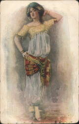 The Oriental Dance Postcard