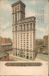 Times Building, New York Postcard