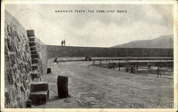 Granny's Teeth, The Cobb Lyme Regis England Dorset