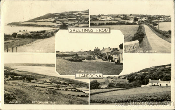 Greetings From Llanddona England