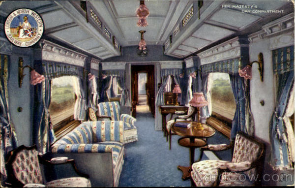 Her Majesty'S Day Compartment.London & North Western Railway Company England