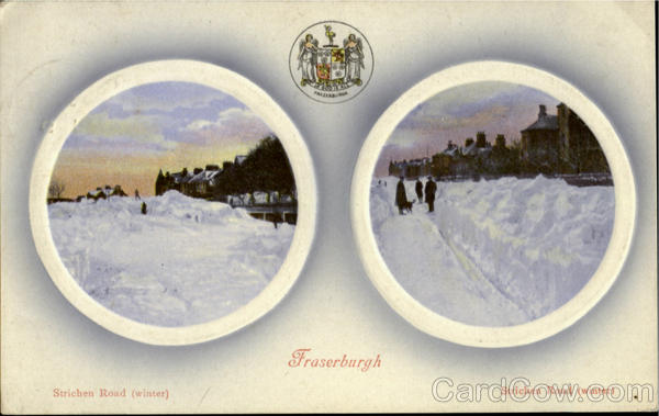 Fraserburgh Strichen Road(Winter) England